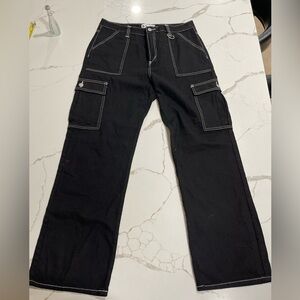 Women's Black Flare Jeans